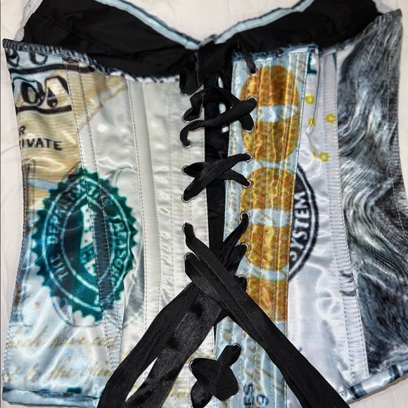 SOLD - Money Corset - Picture 8 of 9